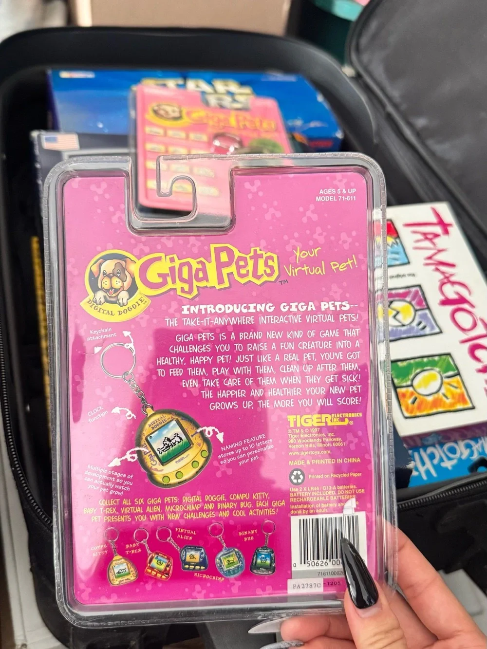 Giga Pets Special Gold Edition Digital Doggie - Pink Packaging